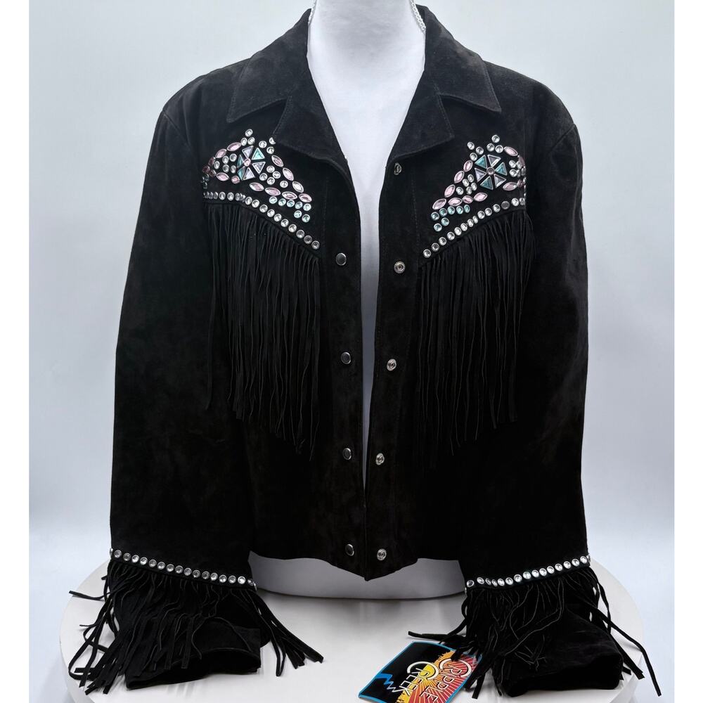 Cripple Creek, Women's Leather Jacket NWT, size medium